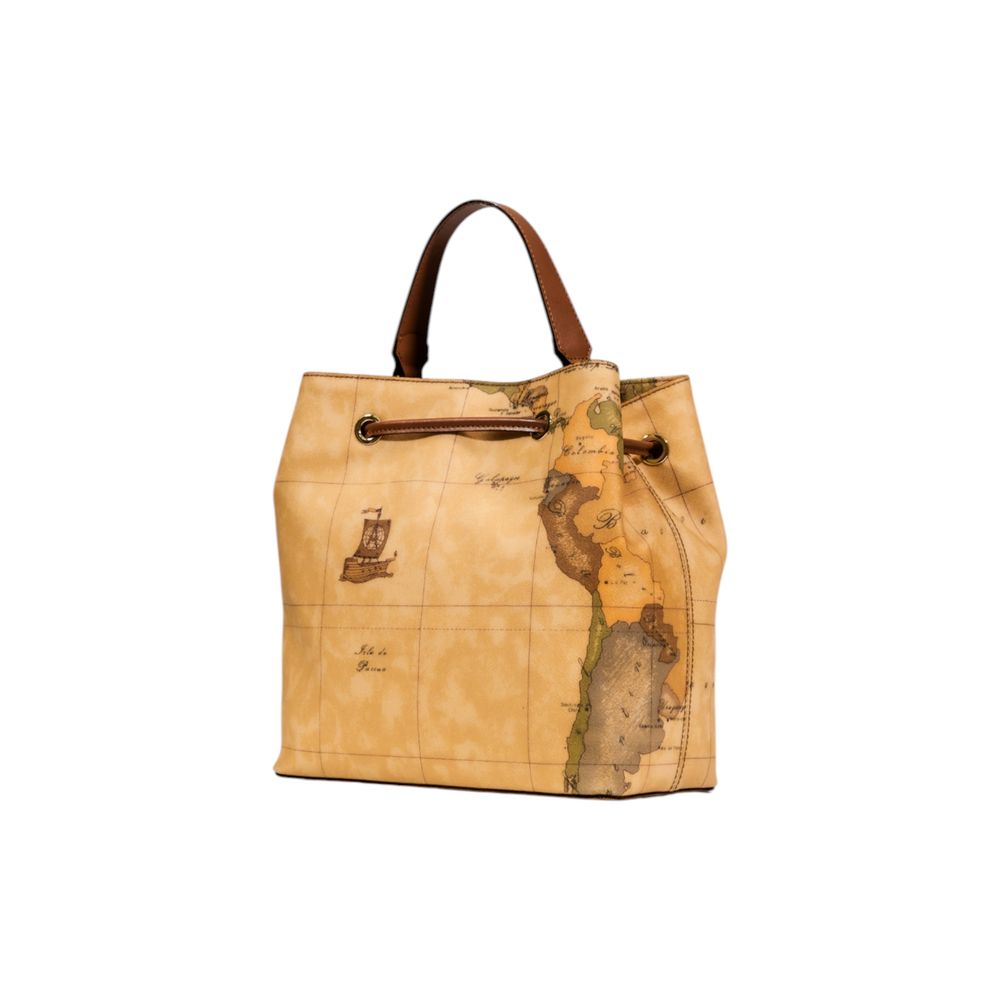 Beige Leather Handbag