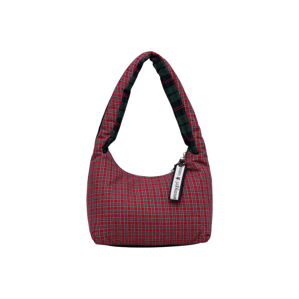 Bicolor Cotton Handbag