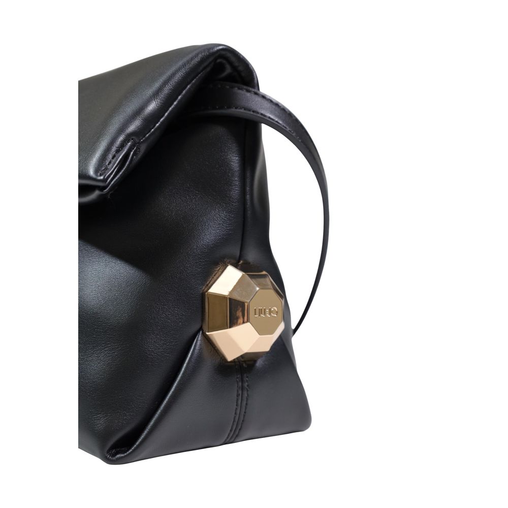 Black Polyethylene Clutch Bag