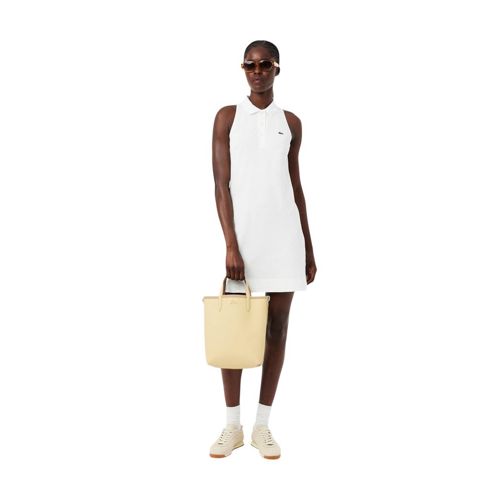 Beige Leather Handbag