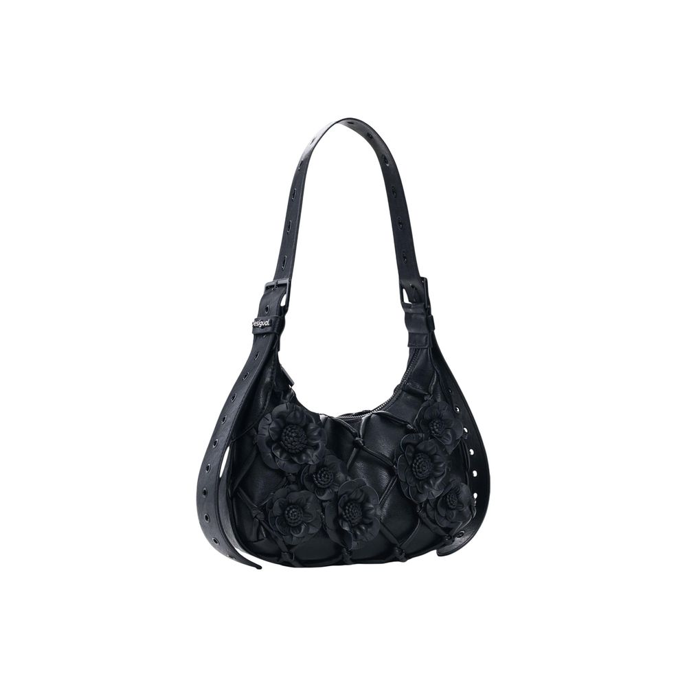 Black Cotton Handbag