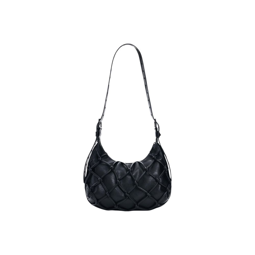 Black Cotton Handbag