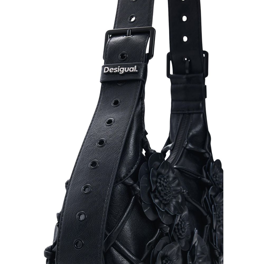 Black Cotton Handbag