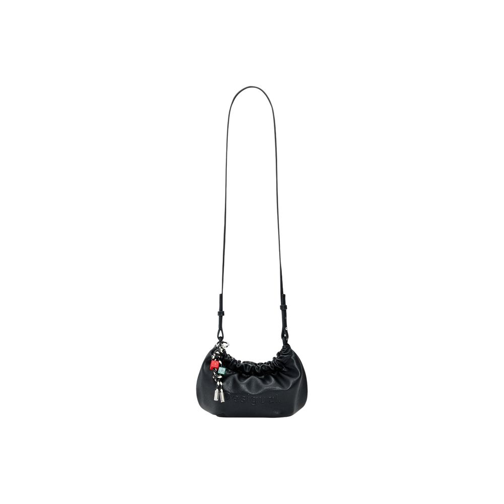 Black Polyester Handbag