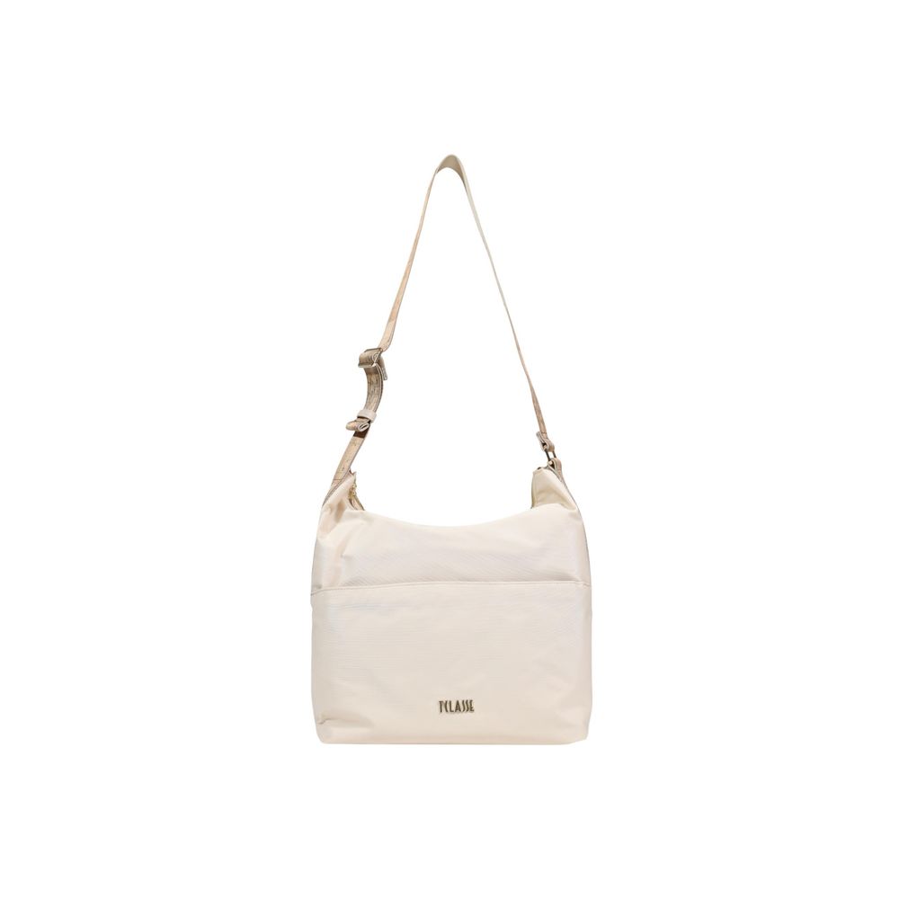 Beige Polyamide Handbag