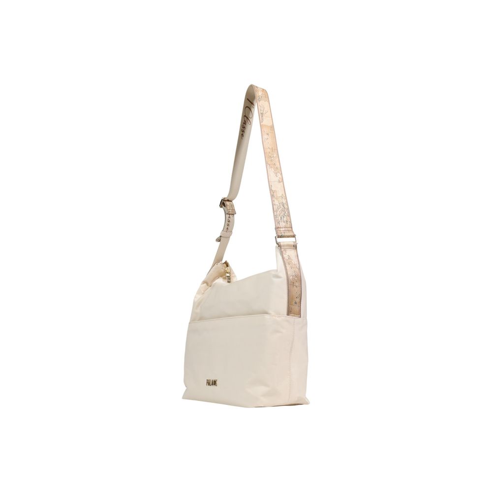 Beige Polyamide Handbag