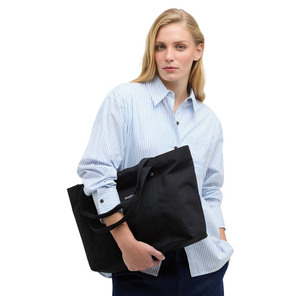 Black Cotton Handbag