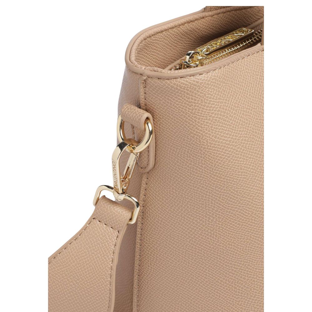 Beige Polyethylene Handbag
