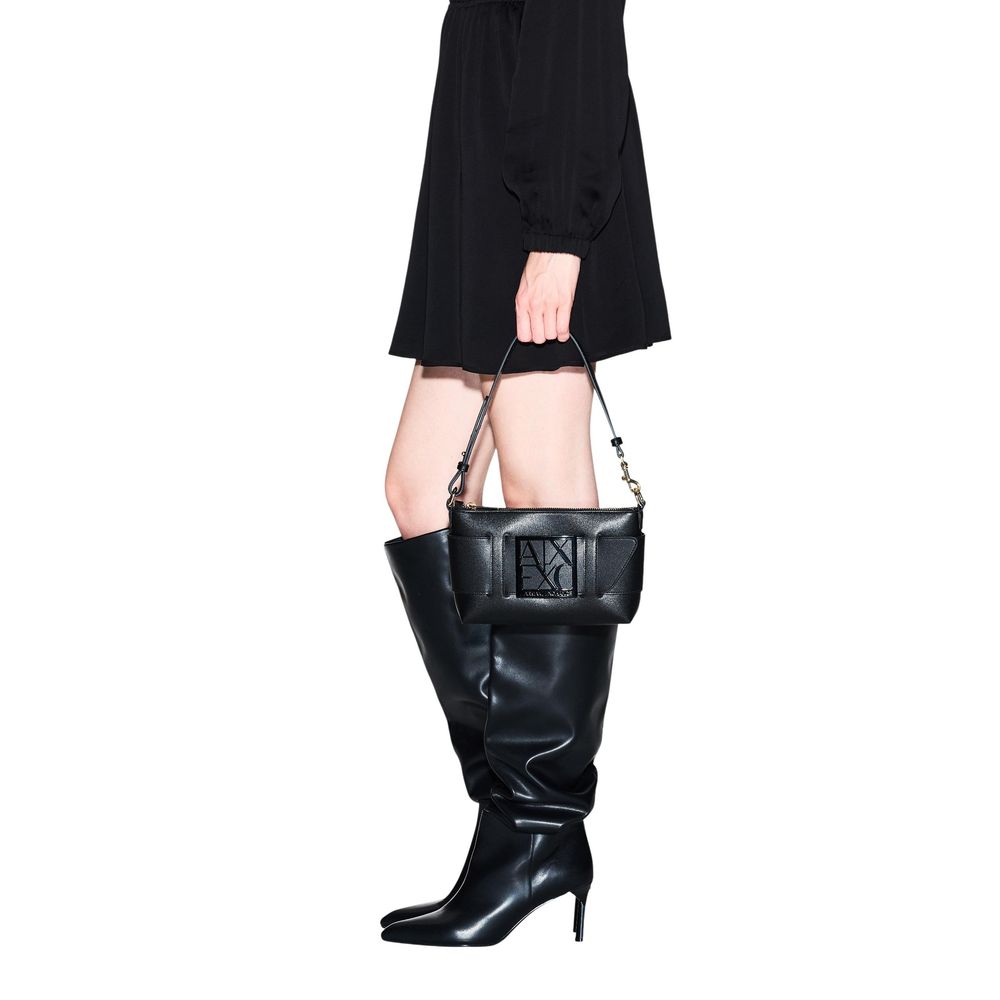 Black Polyethylene Handbag