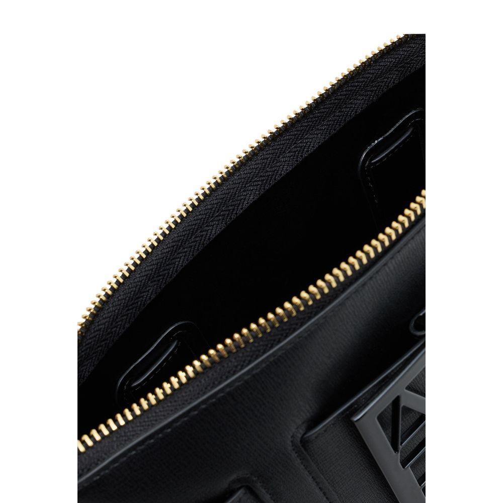 Black Polyethylene Handbag