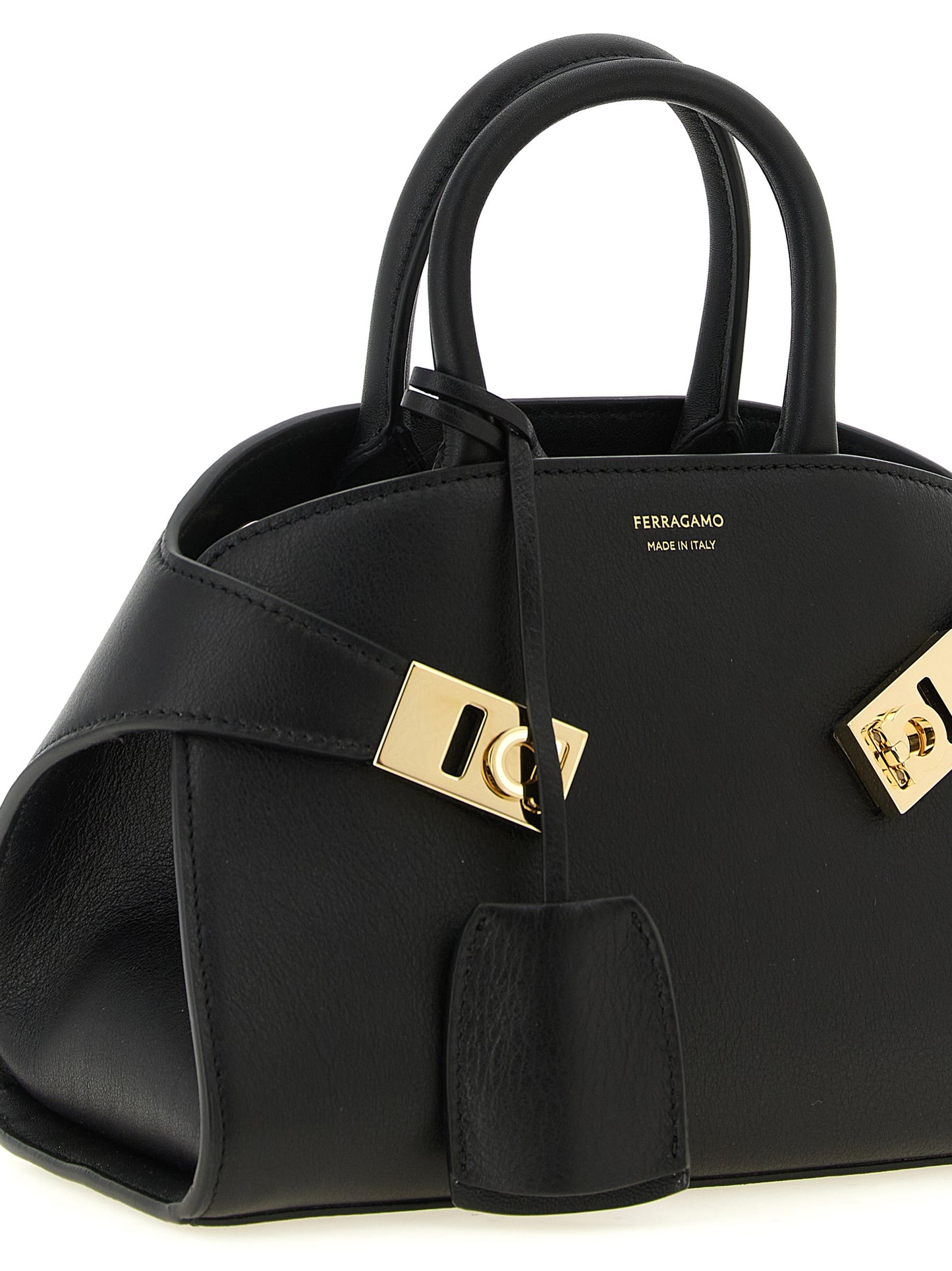 Black Calfskin Handbag