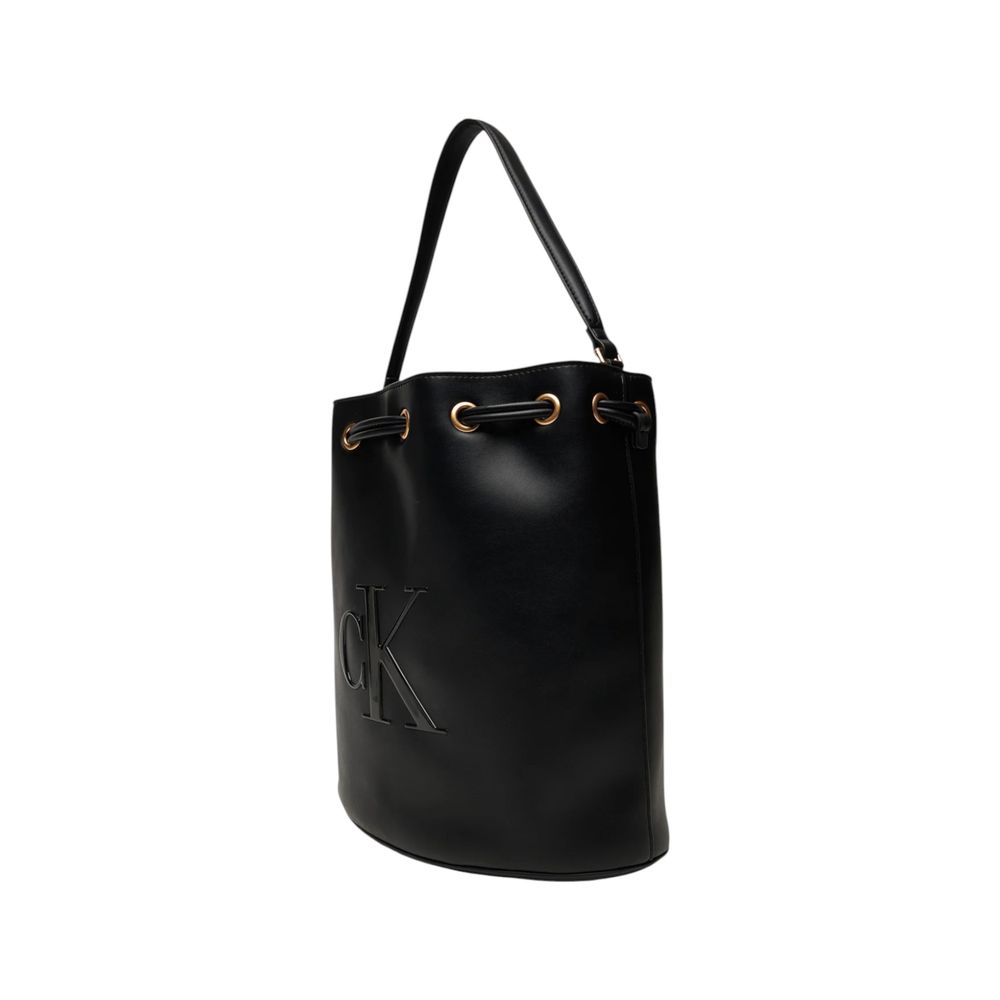 Black Polyethylene Handbag