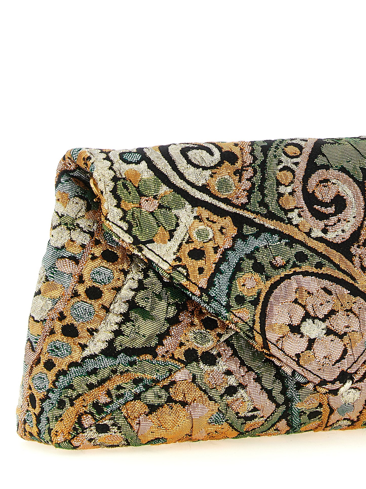Multicolor Acetate Clutch Bag