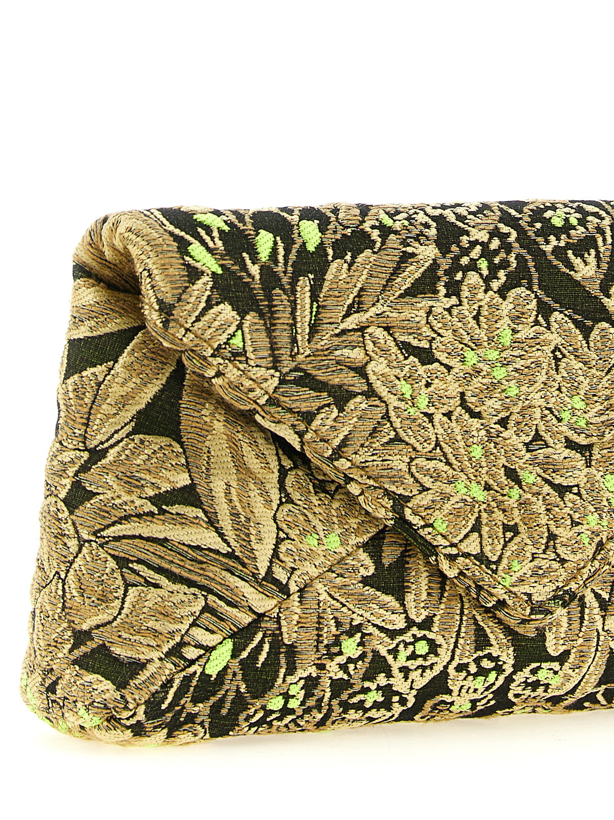 Multicolor Polyester Clutch Bag