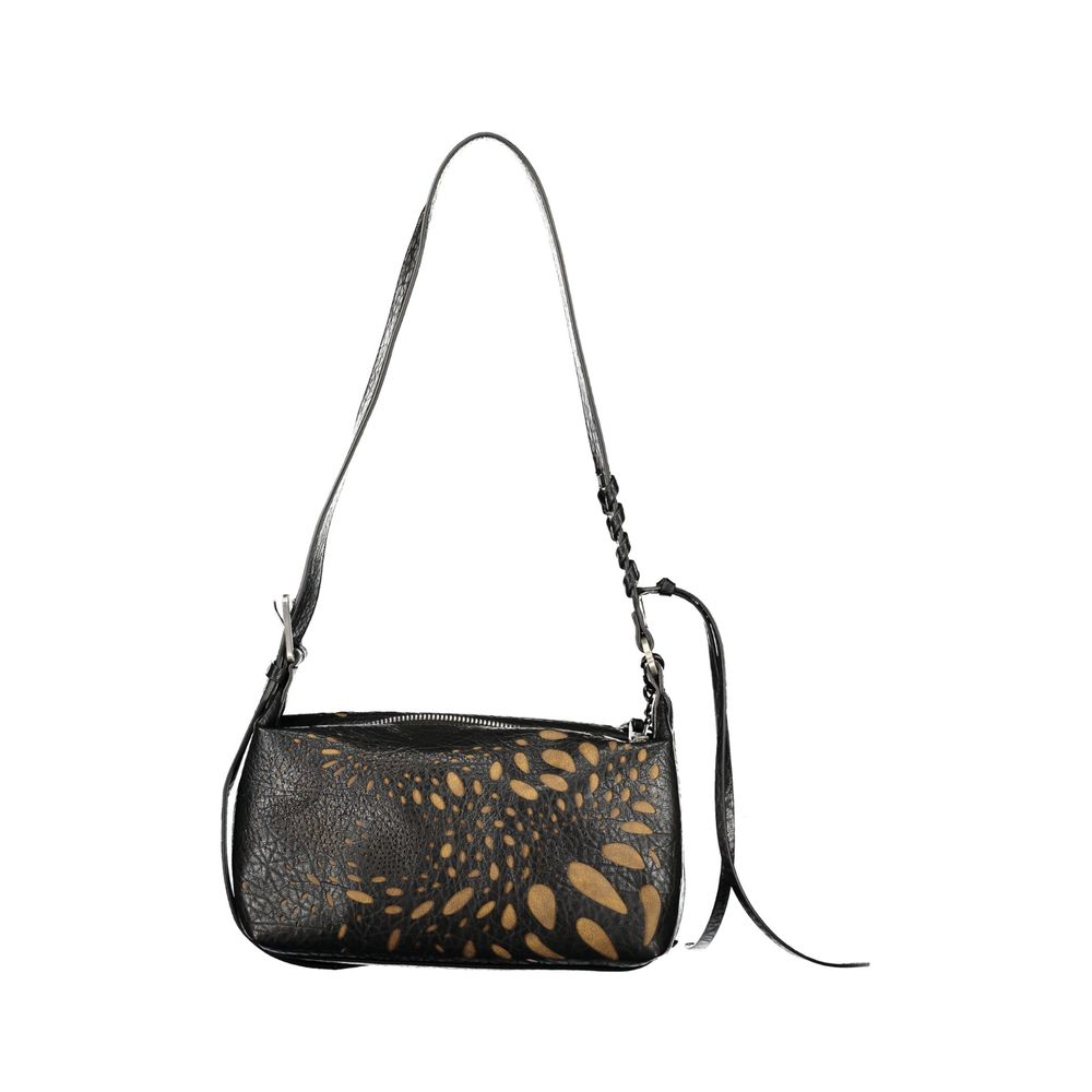 Nero Poliuretano Donna Bag