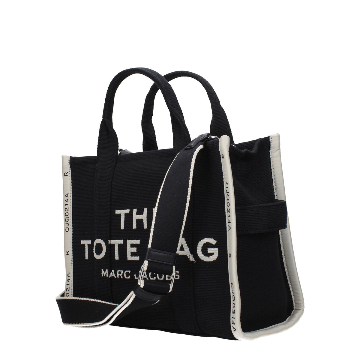 Black Fabric Handbag