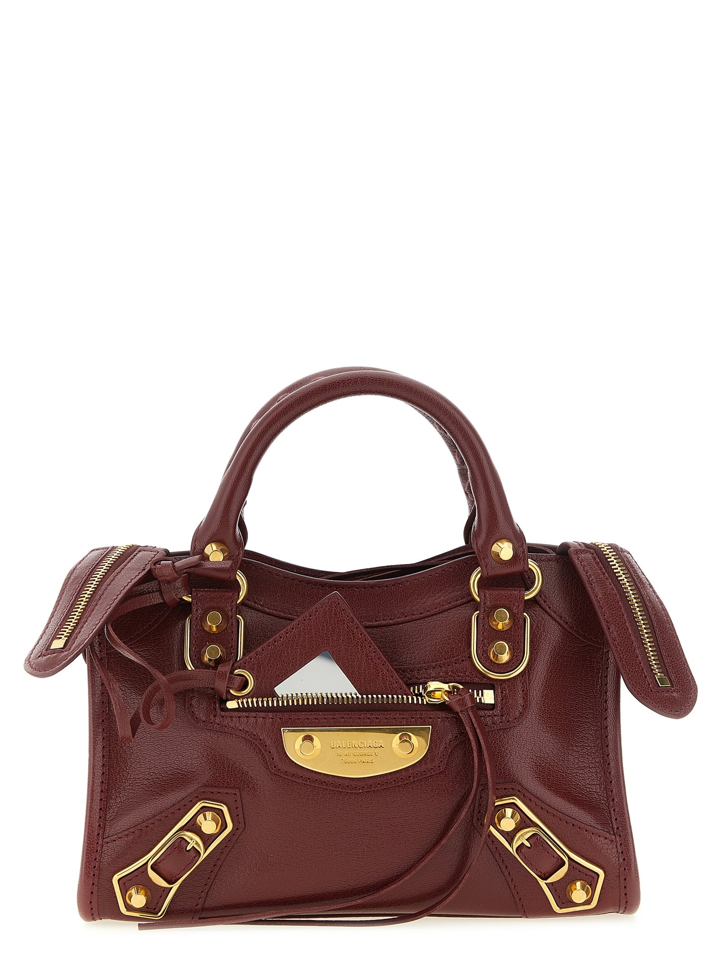 Bordeaux Goatskin Handbag