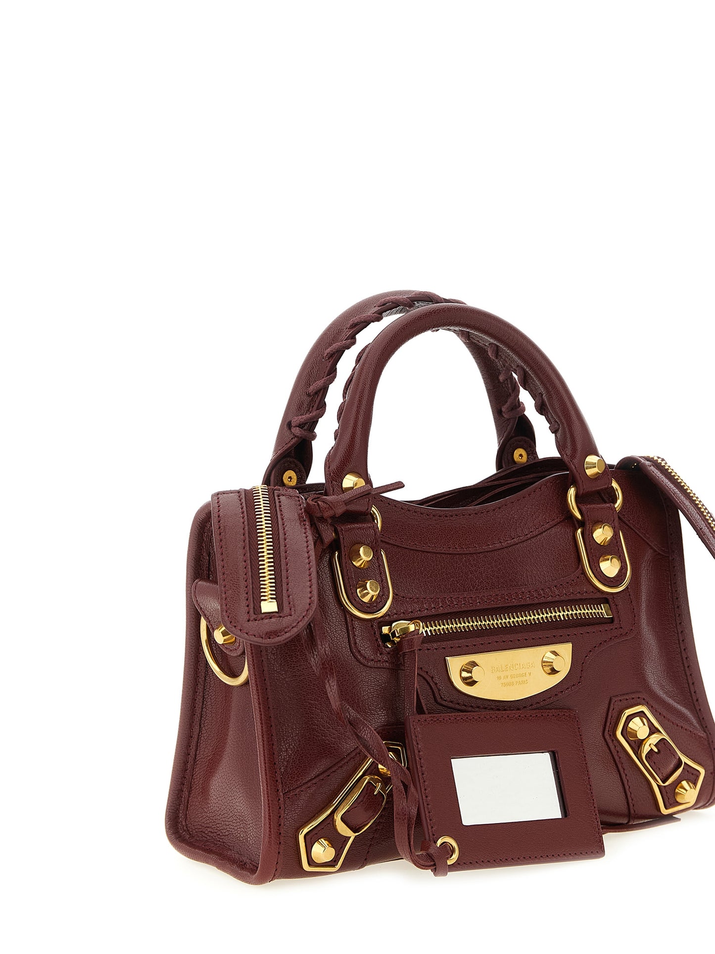 Bordeaux Goatskin Handbag