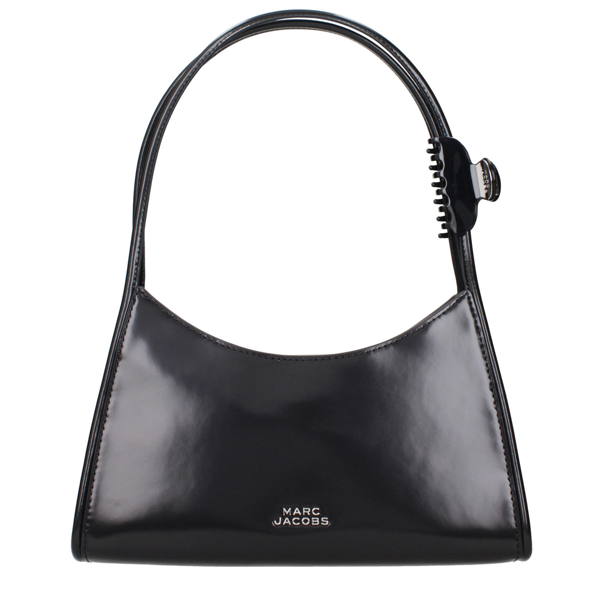 Black Leather Shoulder Bag