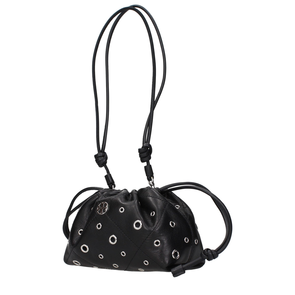 Black Leather Shoulder Bag