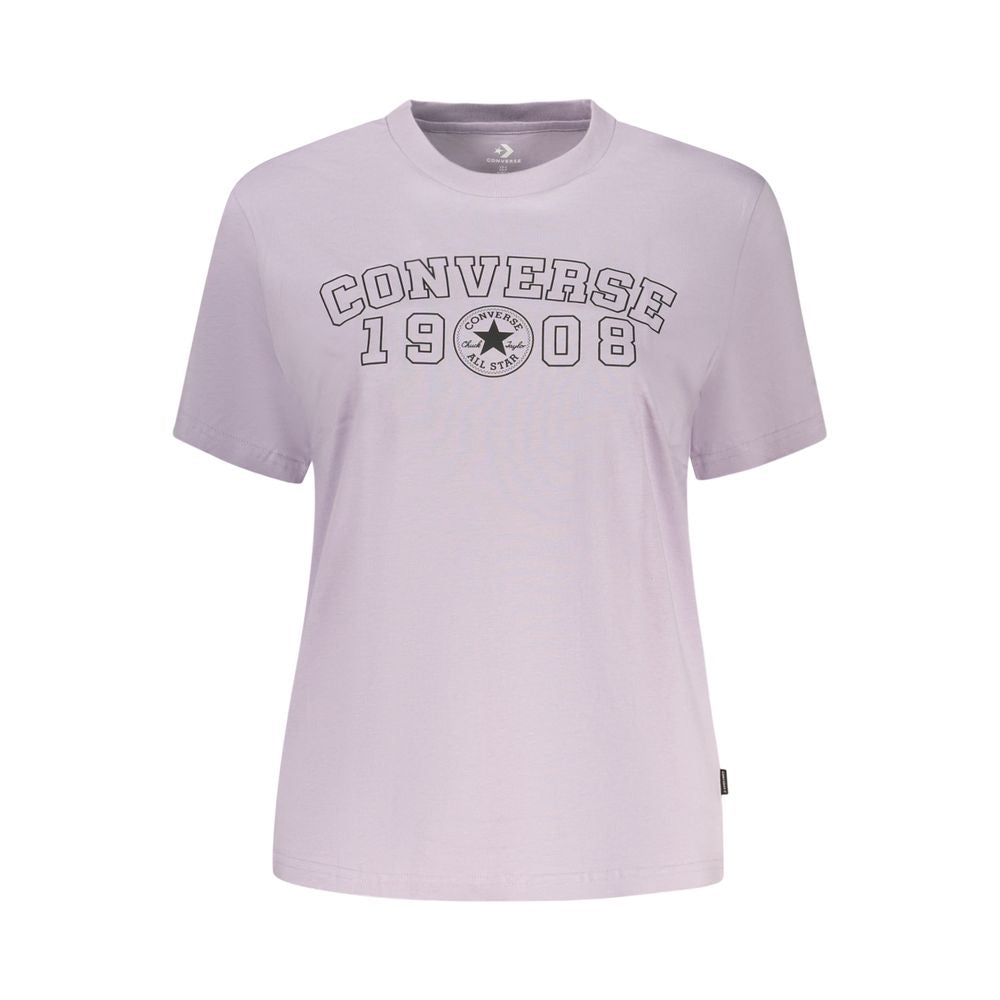 Violet Cotton Women's T-Shirt
