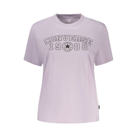 Violet Cotton Women's T-Shirt