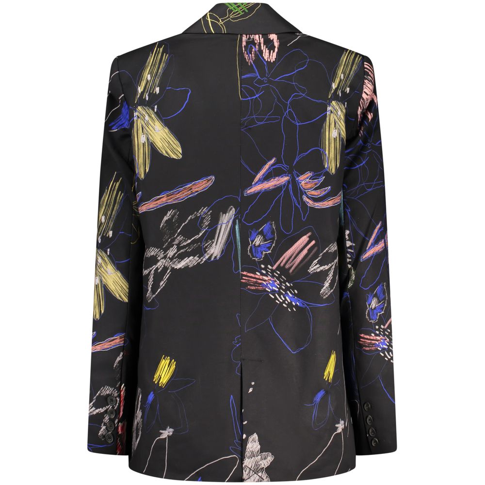 Black Cotton Women's Jacket