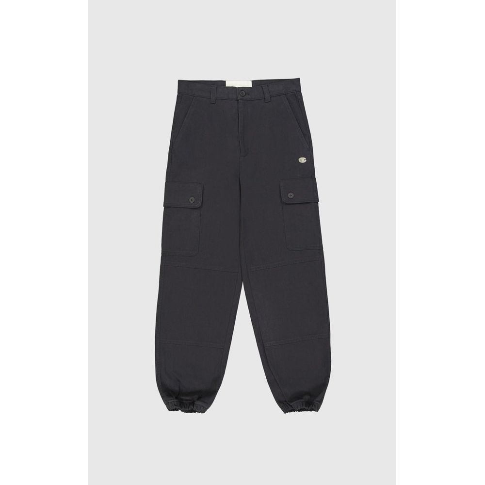Black Cotton Joggers (Workout Pants)