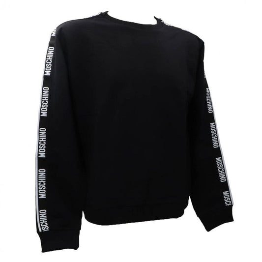 Black Cotton Sweatshirt