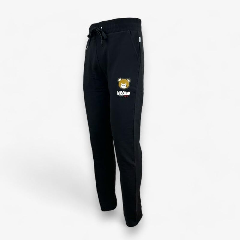 Black Cotton Joggers (Workout Pants)