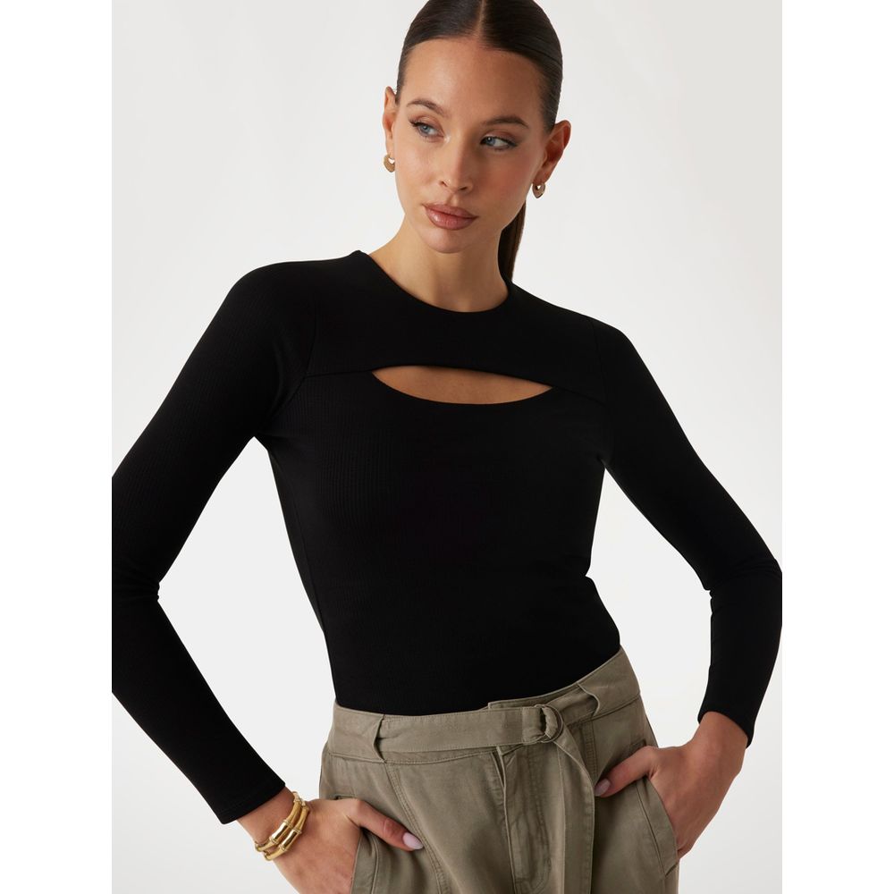 Black Viscose Tank Tops