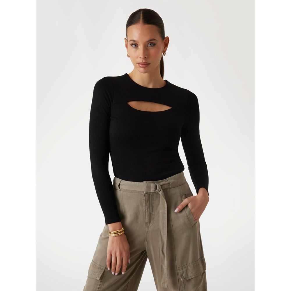 Black Viscose Tank Tops