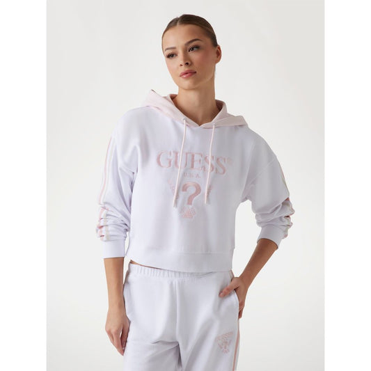 White Cotton Sweatshirt