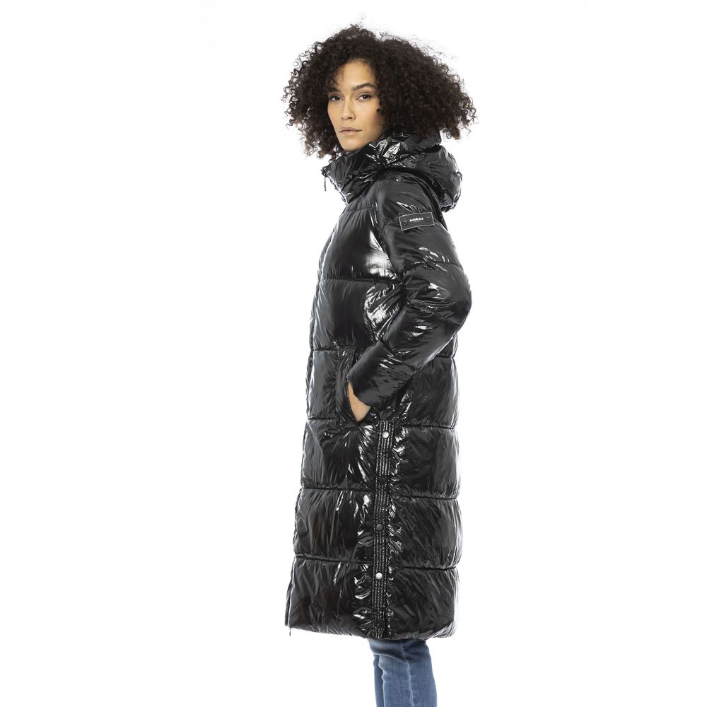 Black Nylon Women Jacket