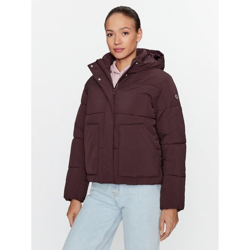 Brown Polyamide Parka