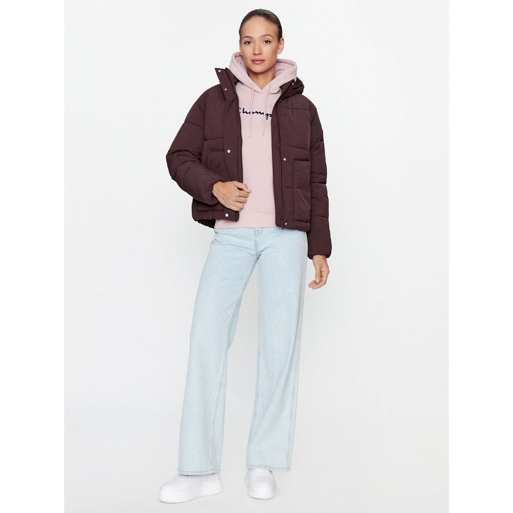 Brown Polyamide Parka