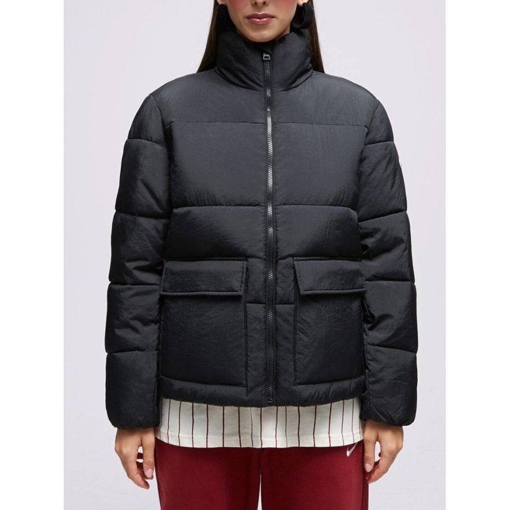 Black Polyamide Parka