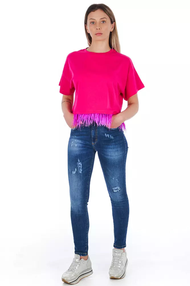 Blue Other Fibres Women Jeans