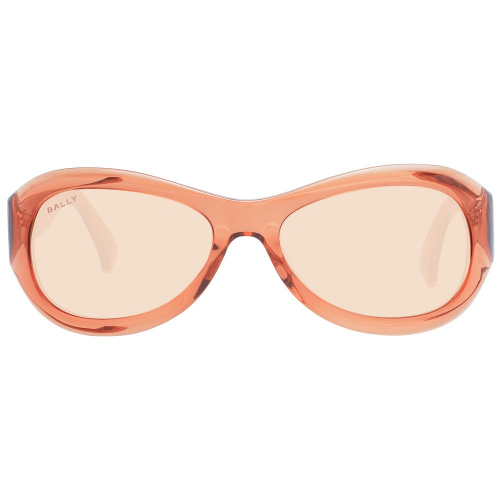 Orange Plastic Sunglasses