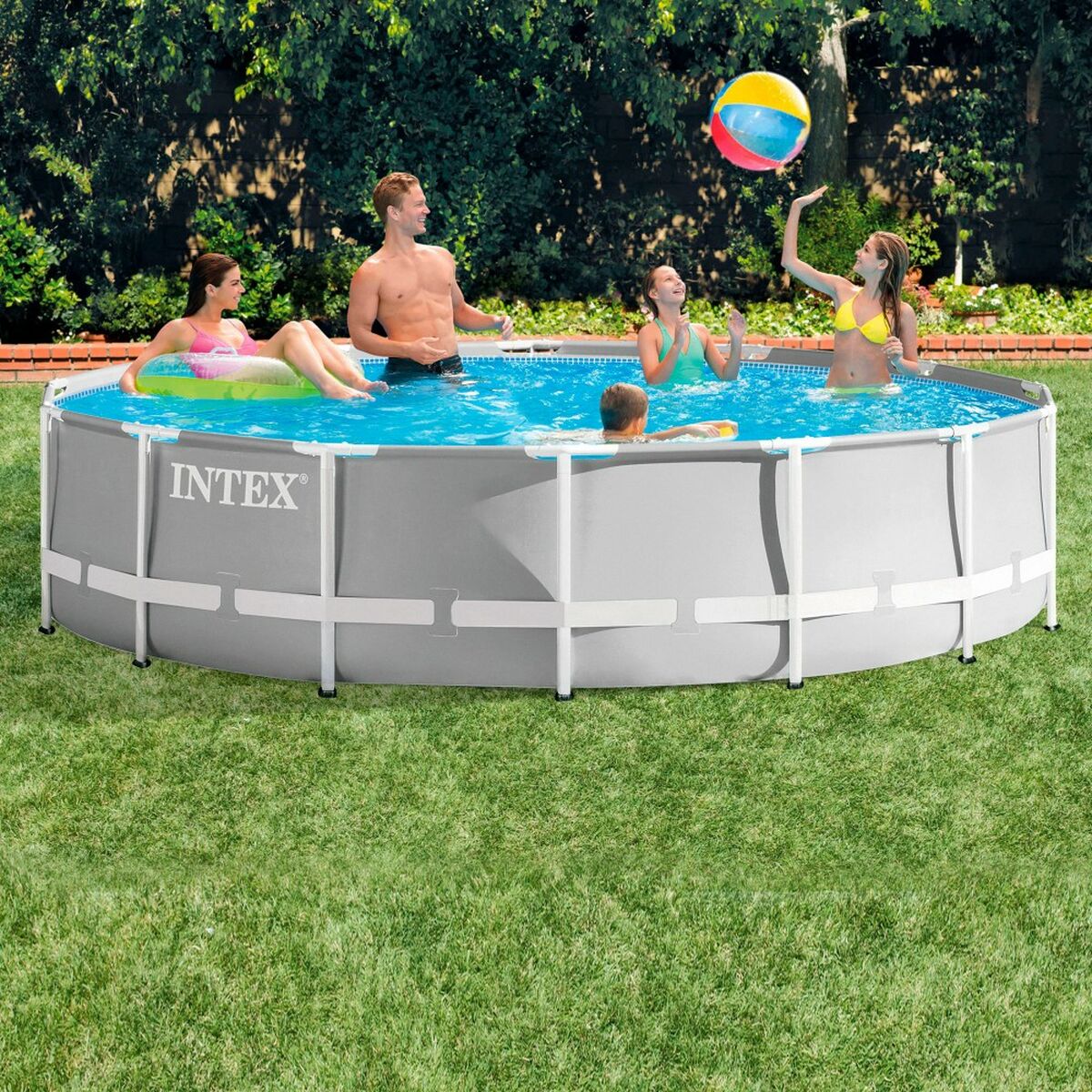 Intex Aftagelig Pool – 457 x 107 cm