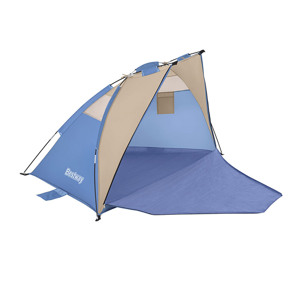 Tente de plage Bestway en bleu - 200 x 100 x 100 cm