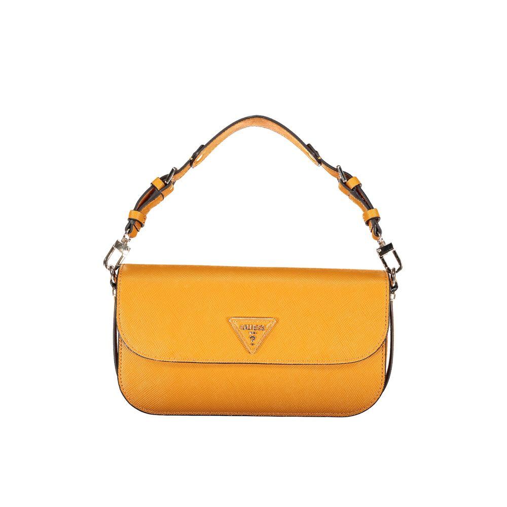 Grigio Polyurethane Women Handbag