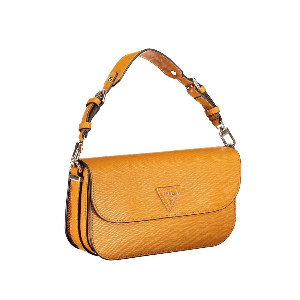 Grigio Polyurethane Women Handbag