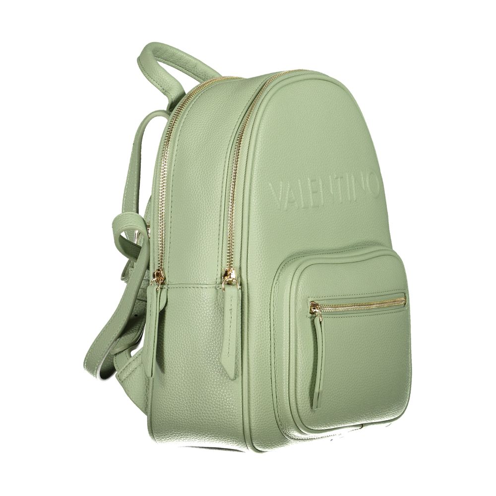 Verde Polyurethane Women's Backpack