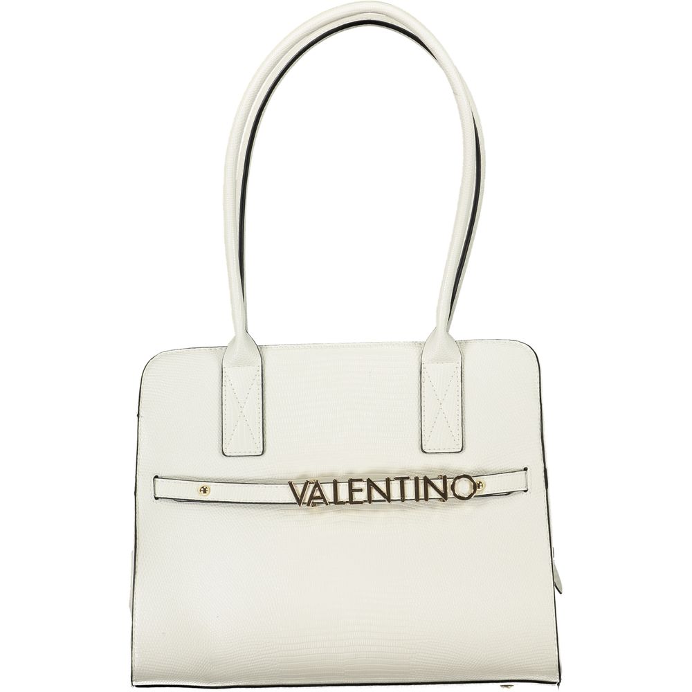 White Polyurethane Womens Bag