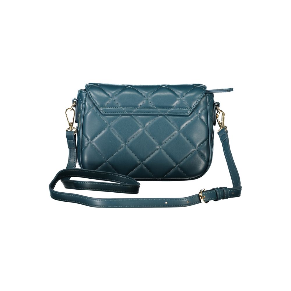 Verde Polyurethane Women's Bag With Adjustable Shoulder Strap