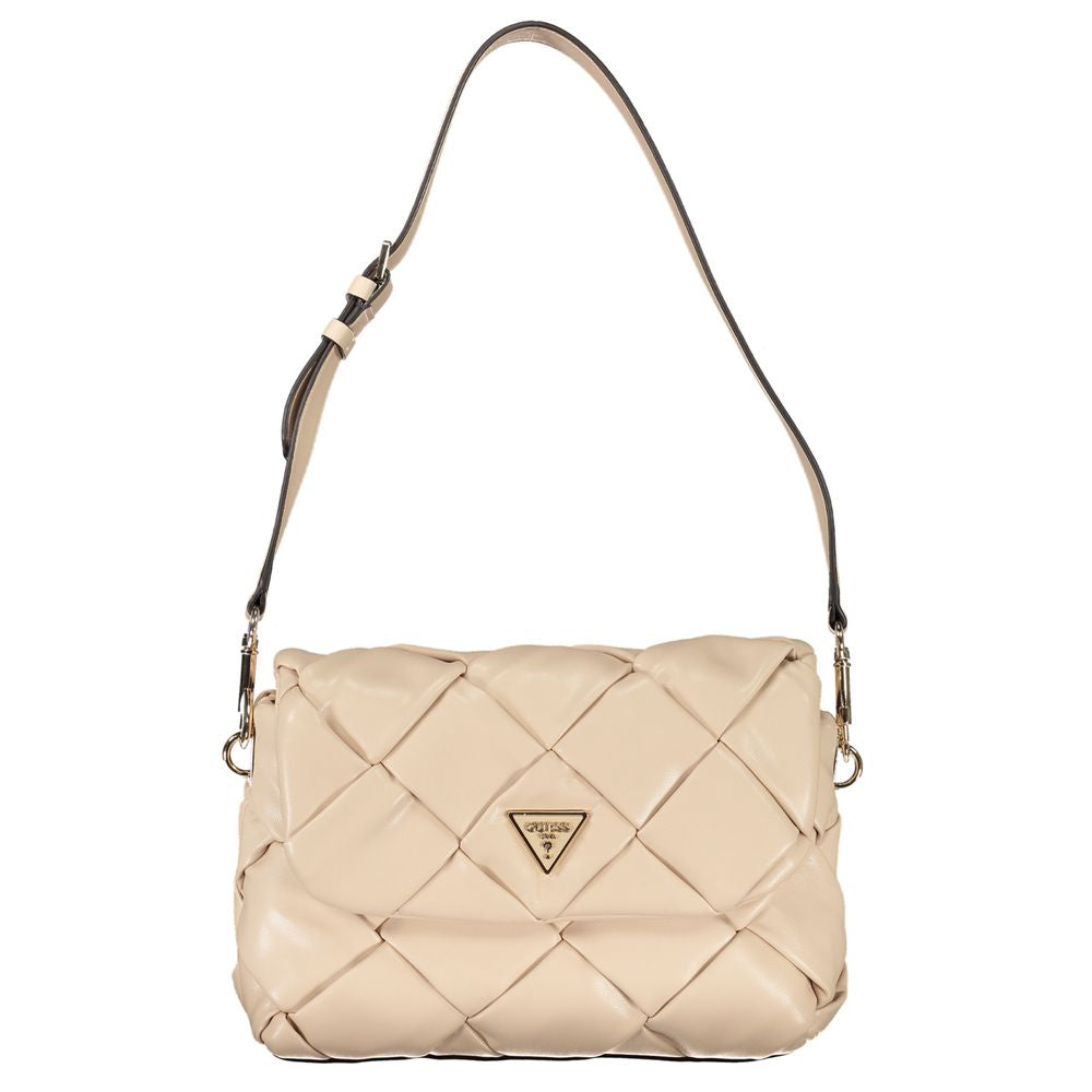 Rosa Poliuretano Women Backpack