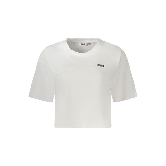 White Organic Cotton Women T-Shirt