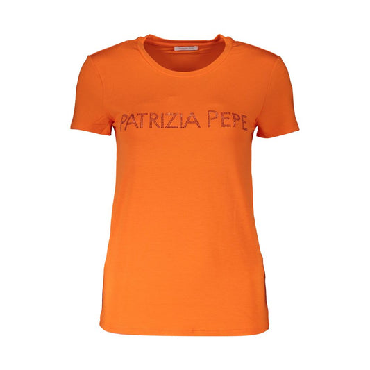 Arancione Viscosa Women T-Shirt