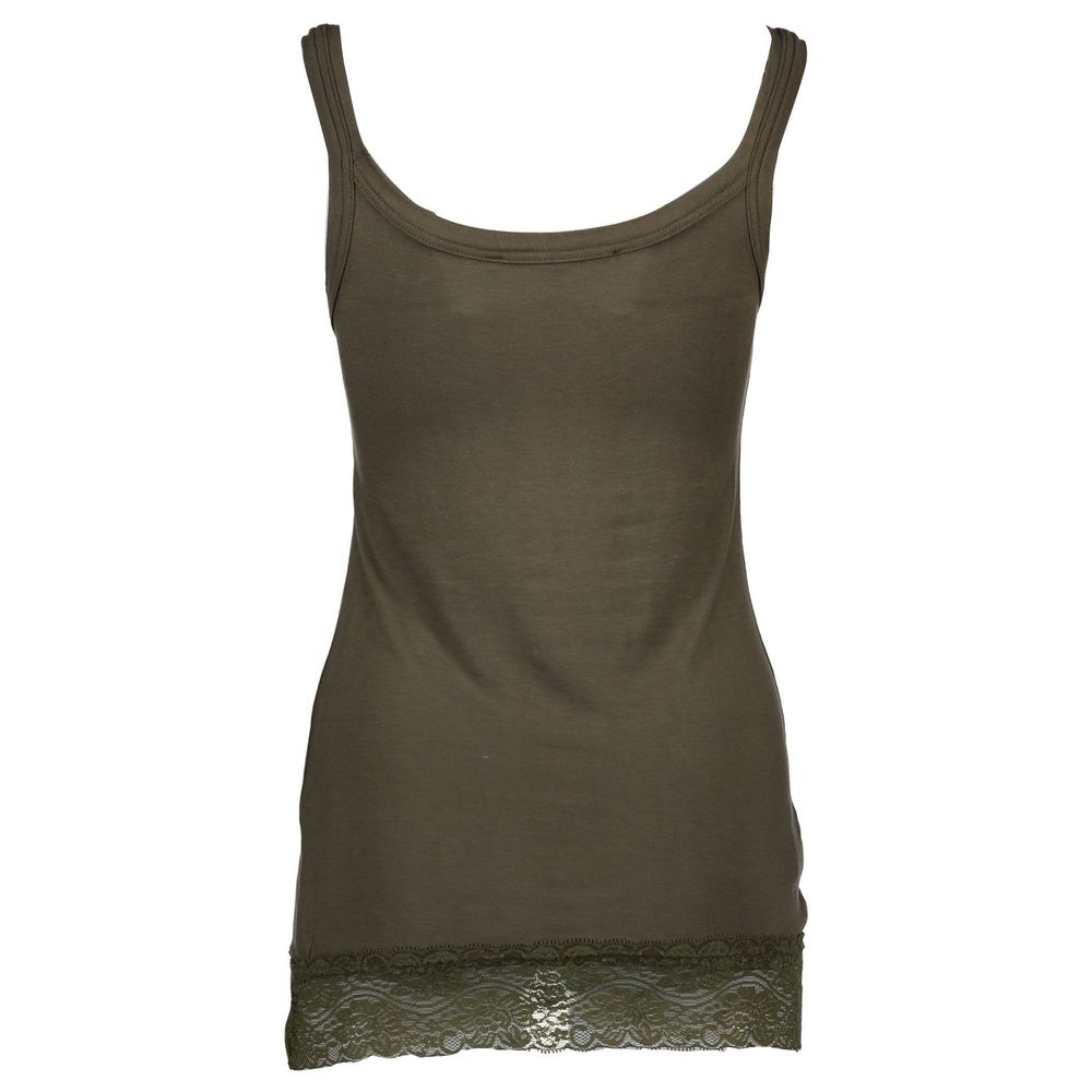 Verde Cotton Women T-Shirt